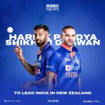 Hardik Pandya, Shikhar Dhawan to lead India in New Zealand