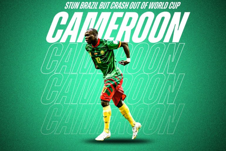 Cameroon Stun Brazil
