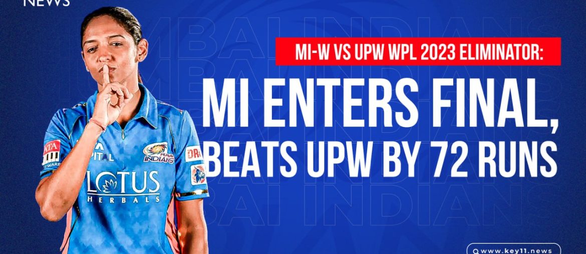 MI-W Vs UPW WPL 2023