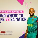 New Zealand Vs South Africa
