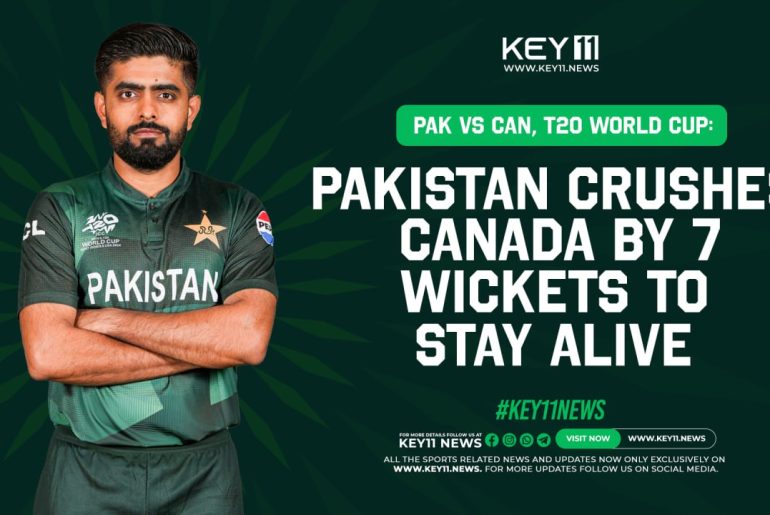 PAK Vs CAN, T20 World Cup